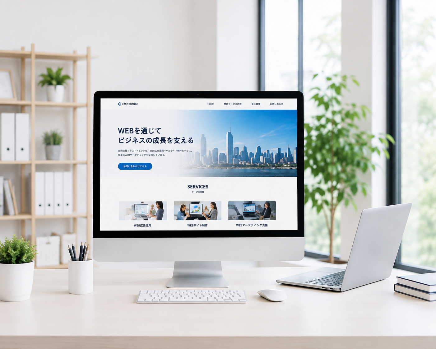 集客を考えたWEBサイト制作